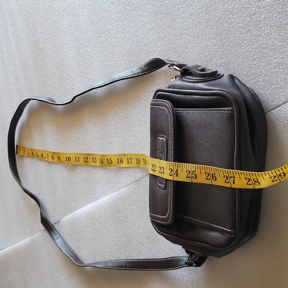 NORTHWEST BLUE MINI MESSENGER CROSSBODY BAG. - Picture 8 of 11